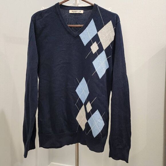 Old Navy Mens blue sweater size Medium - Picture 1 of 9